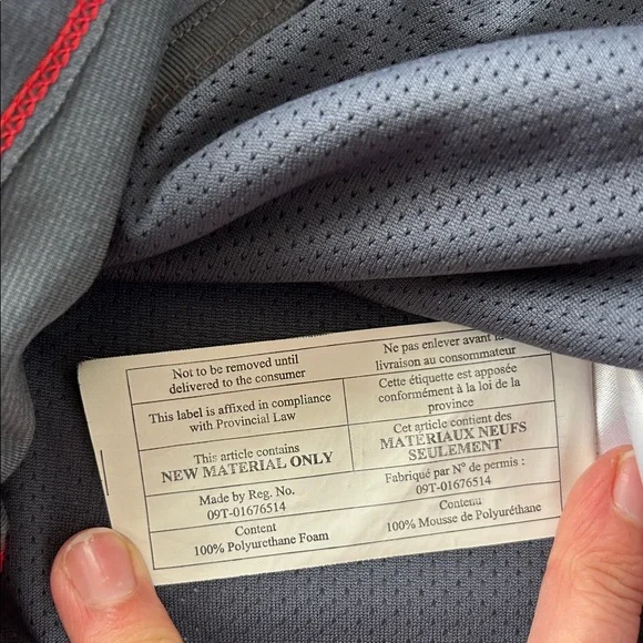 SUGOI Red and Gray Cycling Jacket (#3) - Picture 7 of 12